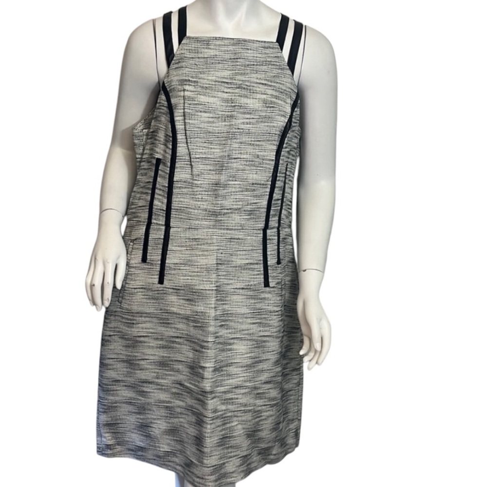 F3 - large lg l dressy gray dress size 14 large I HEART RONSON